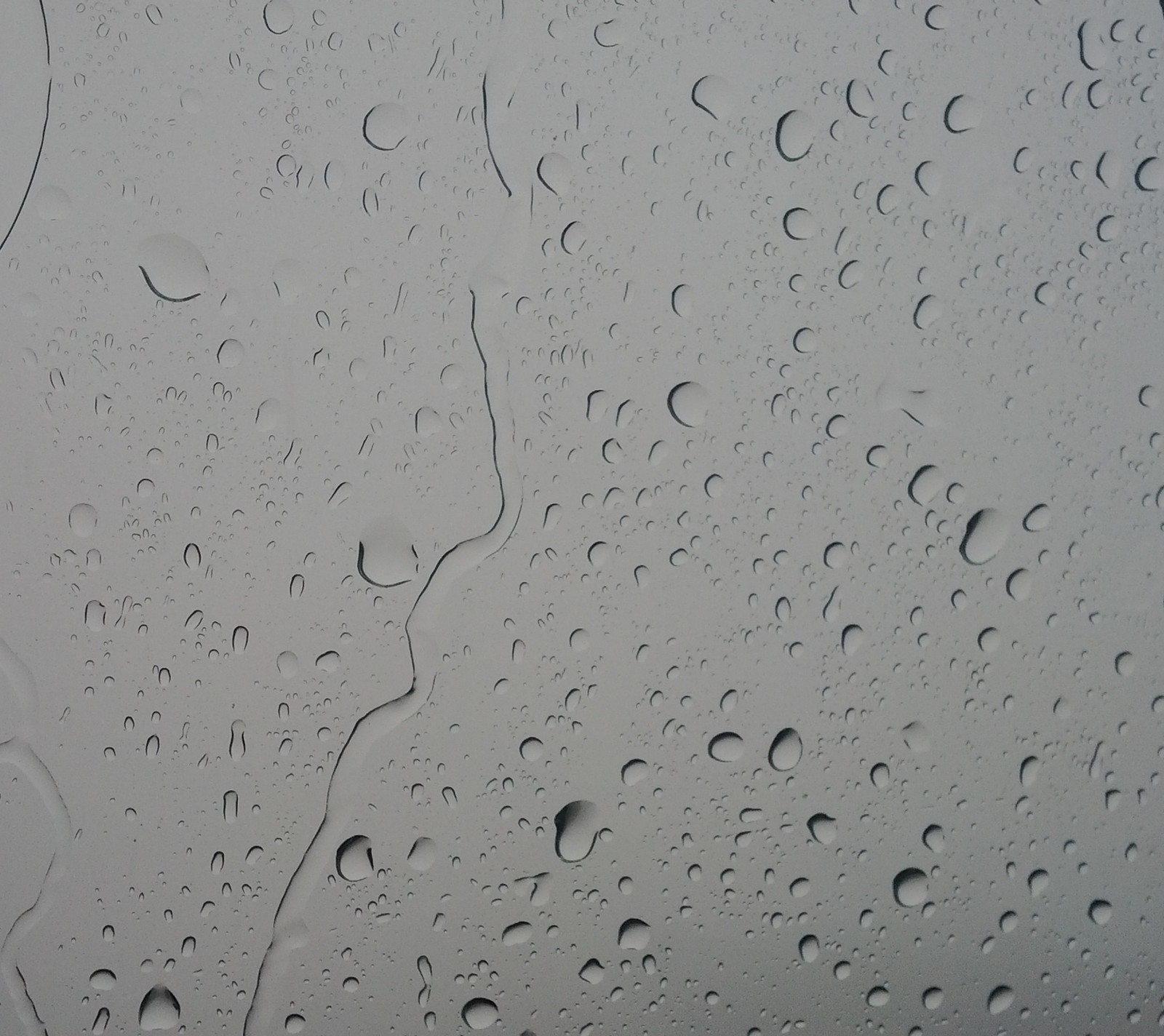 Téléchargez le fond d'écran gouttes, verre, pluie