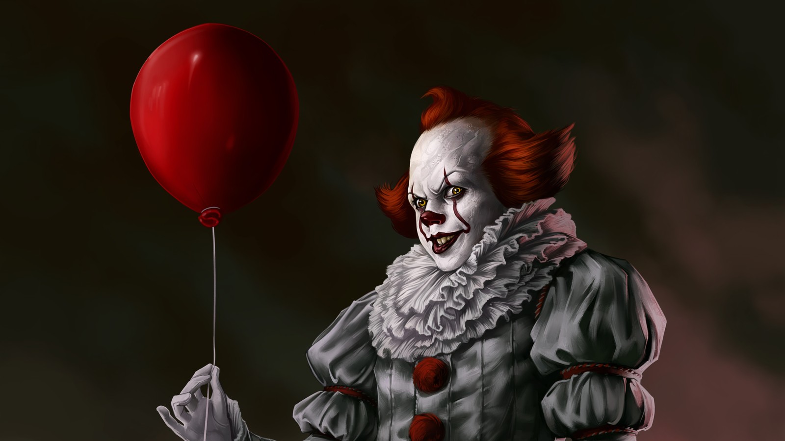 clown, art, red, nose, performing arts wallpaper