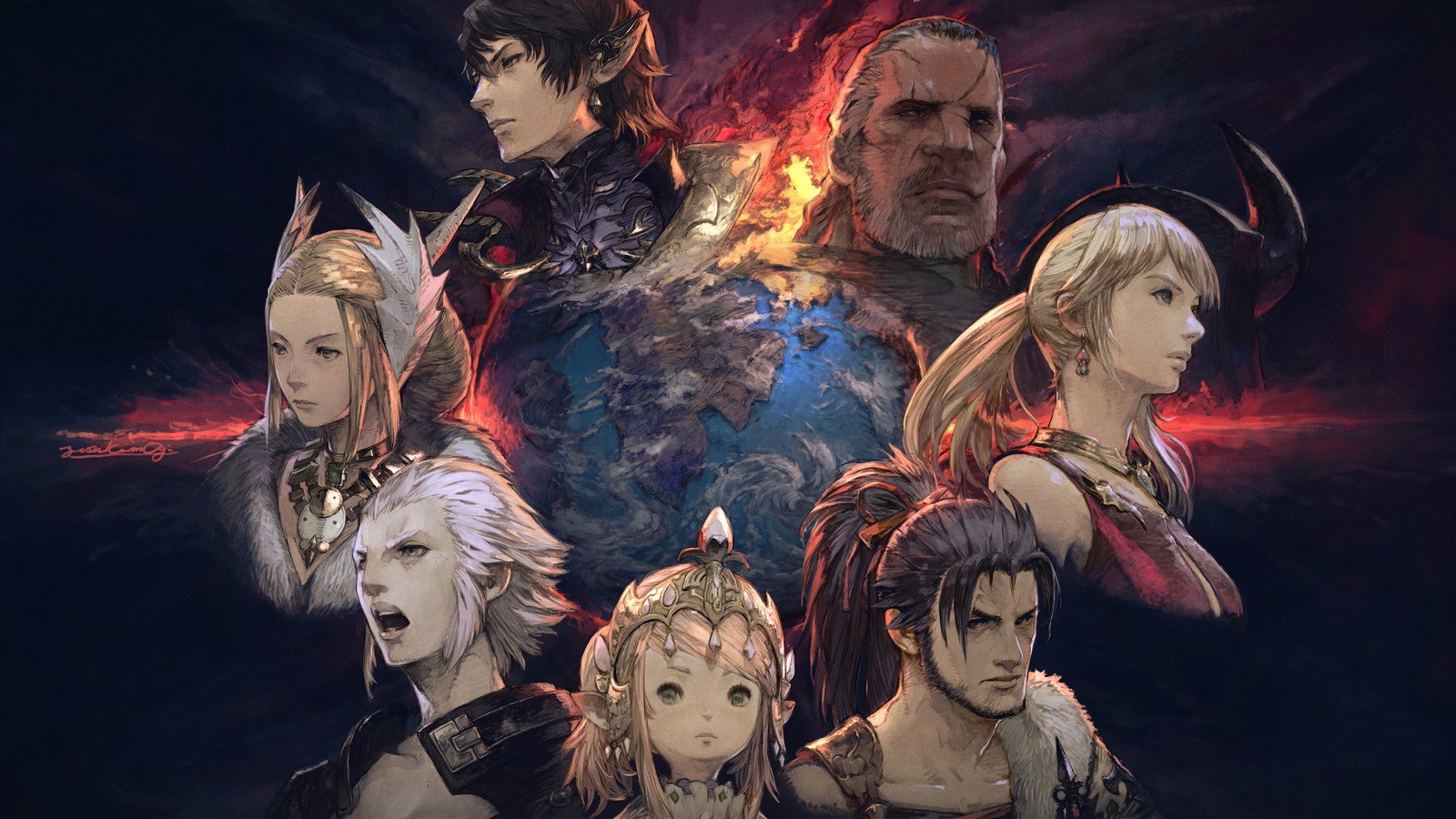 final fantasy xiv online, video game, ff14, ffxiv, mmorpg wallpaper