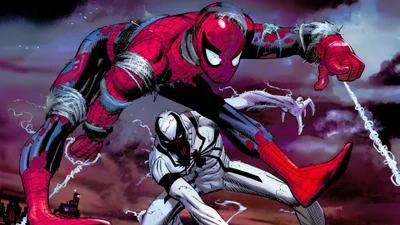 Spider-Man affronte Anti-Venom dans un affrontement épique de Marvel