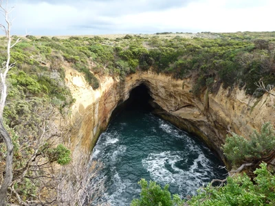 natural arch, cliff, nature reserve, nature, formation