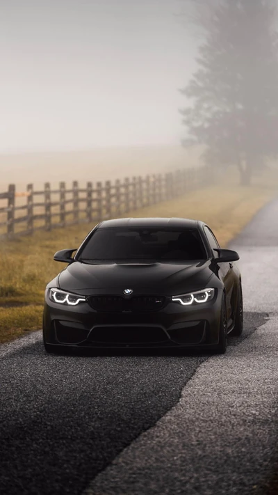 schwarz, bmw, auto, coupé, f82