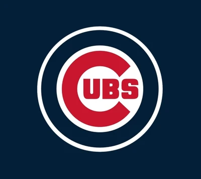 Chicago Cubs Logo: Ikonisches rotes 'C' auf navyblauem Hintergrund