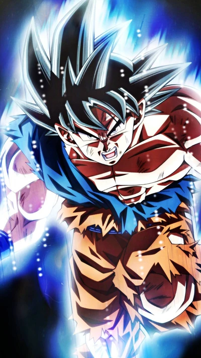 Ultra Instinct-Transformation in Aktion