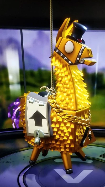 fortnite, oro, lama