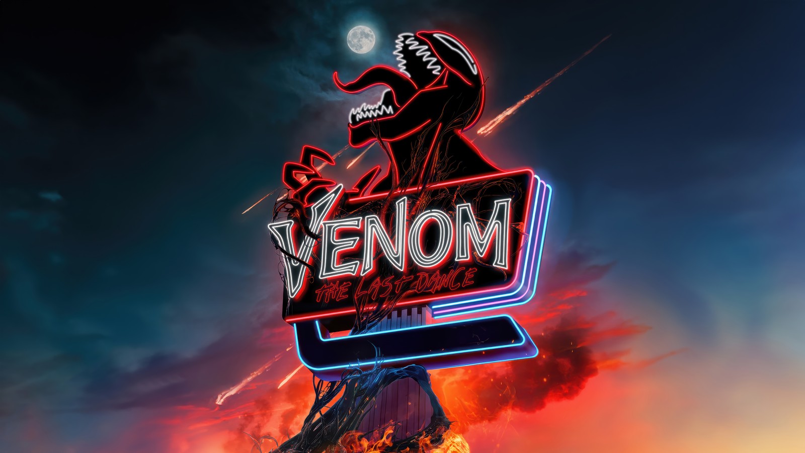 Baixar papel de parede venom a última dança, filme, marvel, venom 3