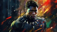 tchalla, schwarz, panther, marvel, comics