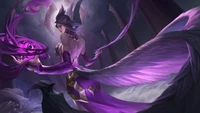 morgana, lol, league of legends, video game, art wallpaper