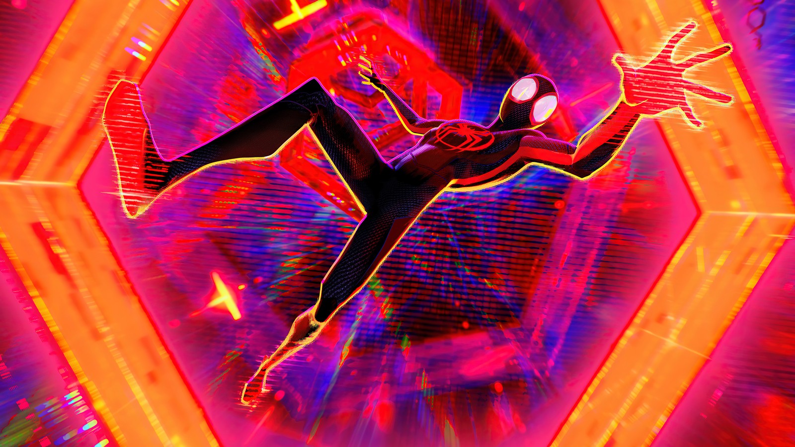 Spider-man: new generation (miles morales, spider man à travers le spider verse, spider man across the spider verse, film, marvel)