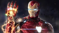 iron man, infinity stones, avengers endgame, movie wallpaper