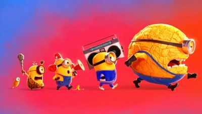 Evolution of the Mega Minions in Despicable Me 4