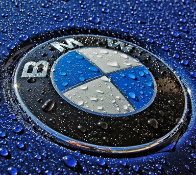 emblème, bmw, logo