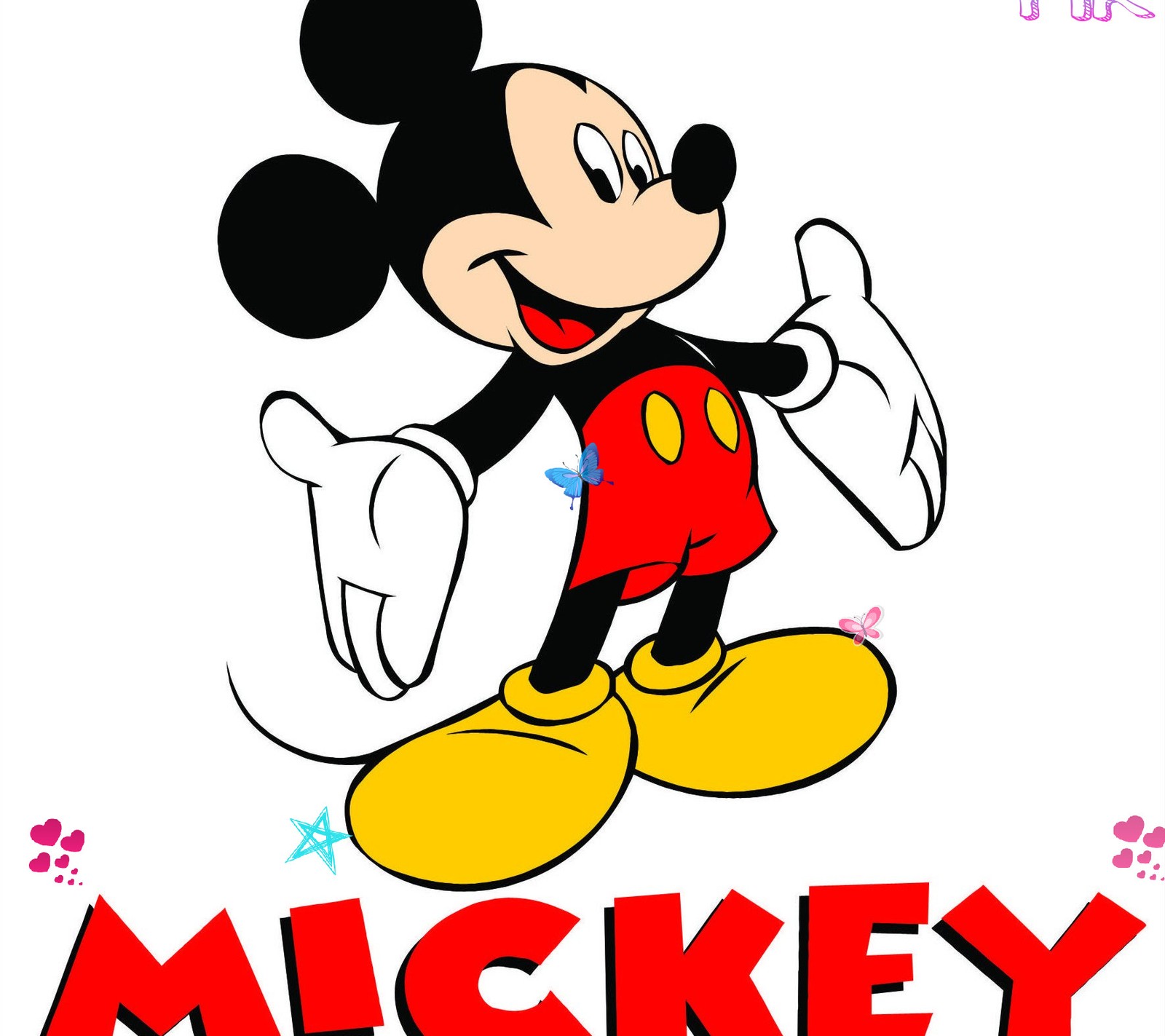 Скачать обои микки, mickey, мышь