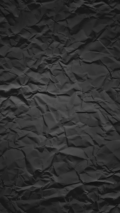 Textura de papel preto amassado (2017)