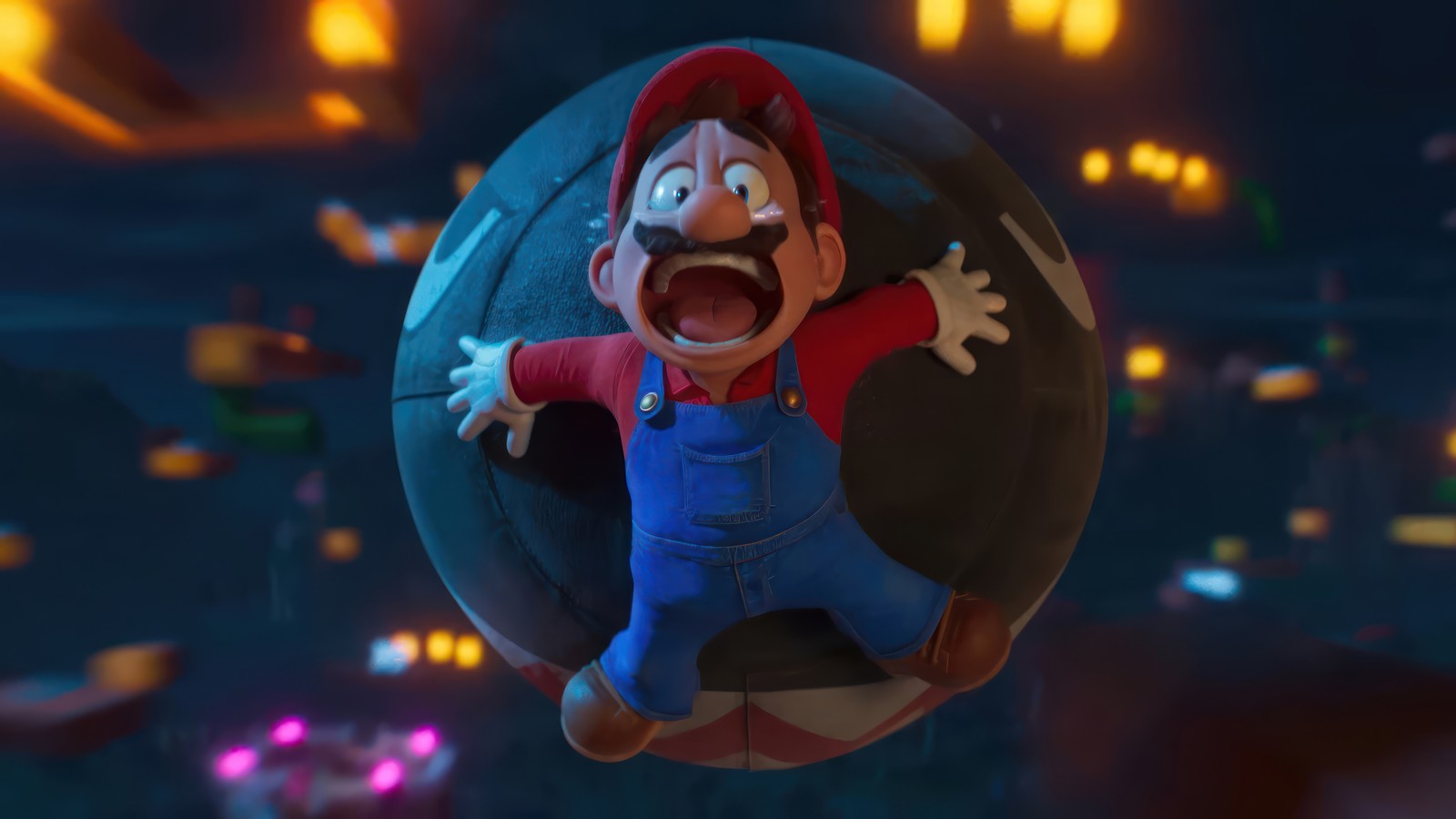 mario, the super mario bros, movie, 2023, animated wallpaper