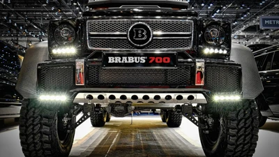 Brabus 700: Смелый автомобильный зверь с ярким дизайном и внедорожными возможностями