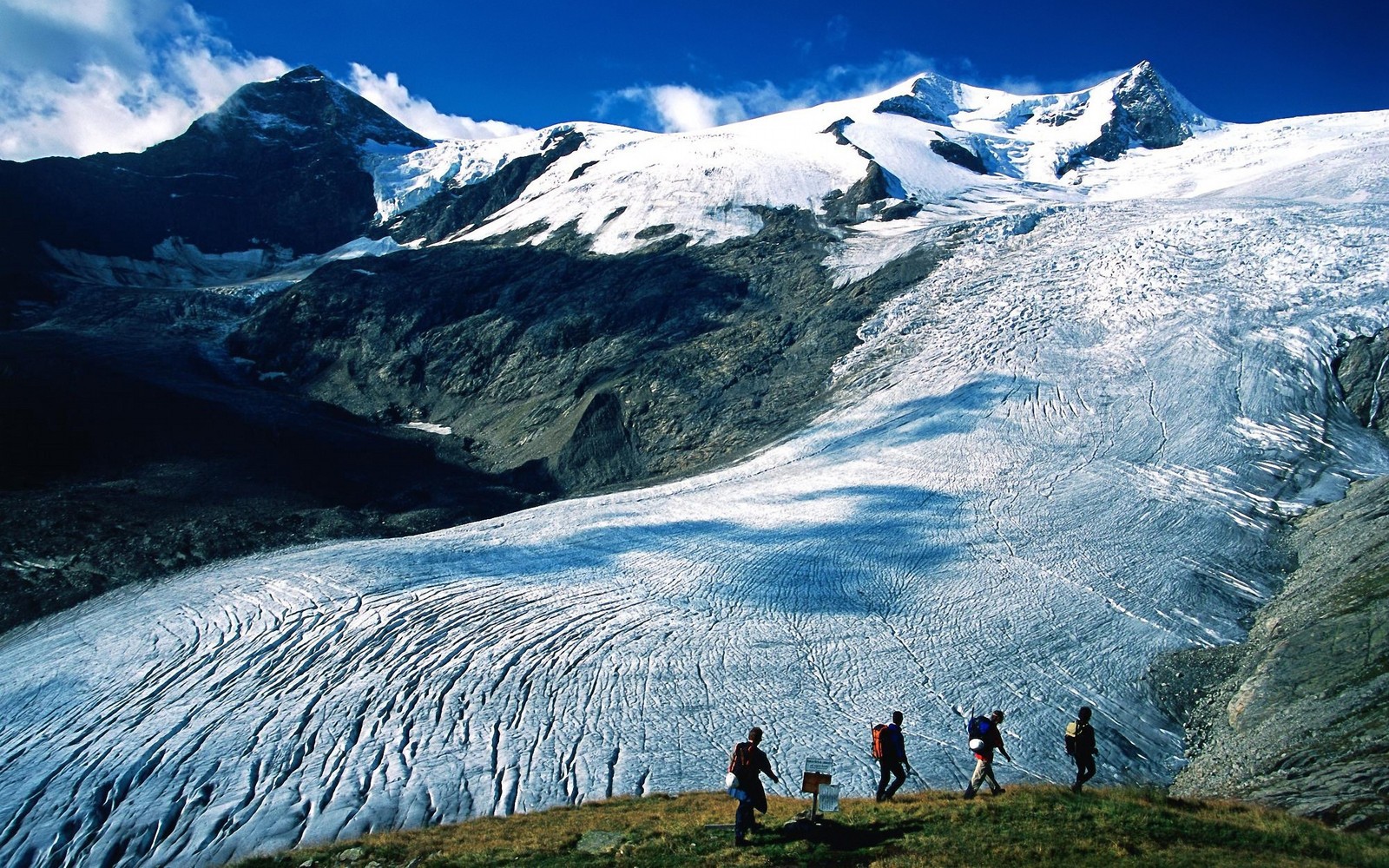 Téléchargez le fond d'écran parc national des glaciers, parc national, parc, formes montagneuses, chaîne de montagnes