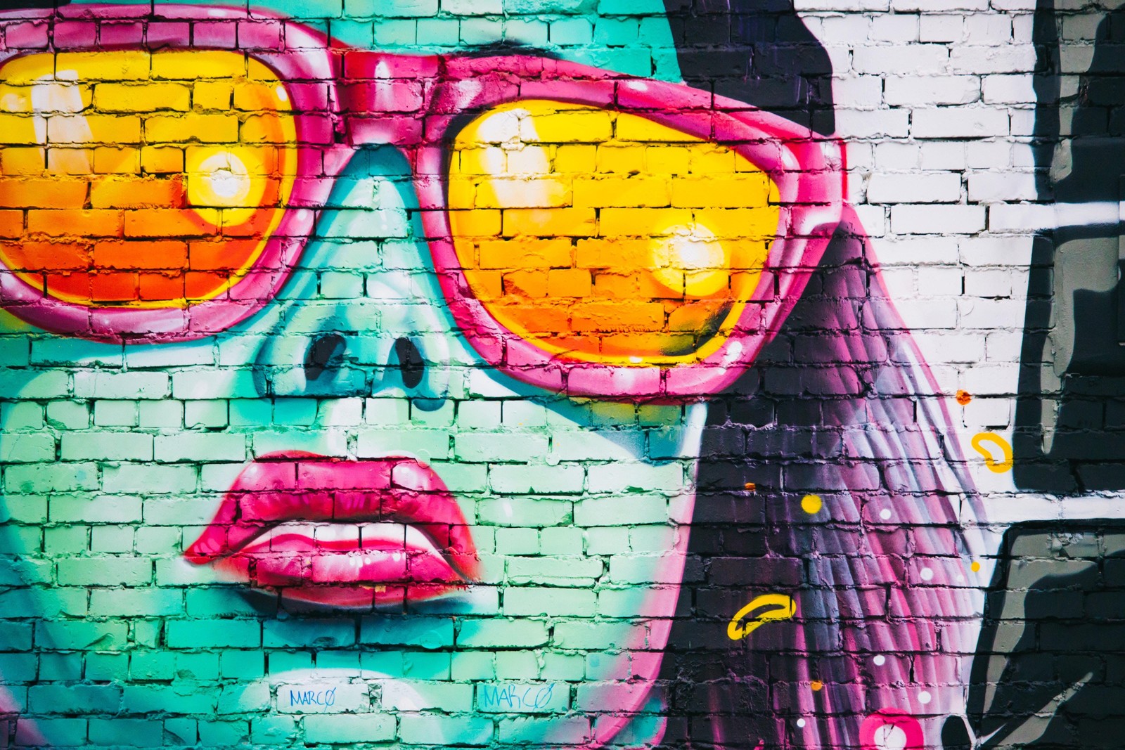 culture, cool, sunglasses, wall, artist wallpaper