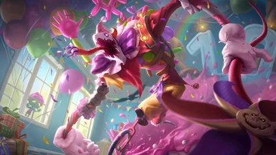 Fiddlesticks' Überraschungsparty: Festliches Splash-Art-Update in League of Legends