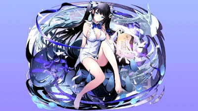 hestia, danmachi, anime, est ce mal que je veuille te rencontrer dans un donjon, est il mal de chercher des rencontres dans un donjon