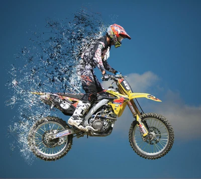 hd, motocross, moto, esporte