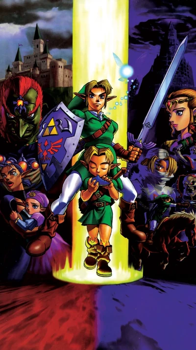 lien, n64, ocarina, ocarina of time