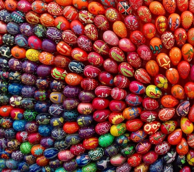 cores, páscoa, ovos