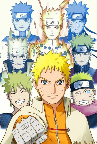 Transformation and Growth of Naruto Uzumaki