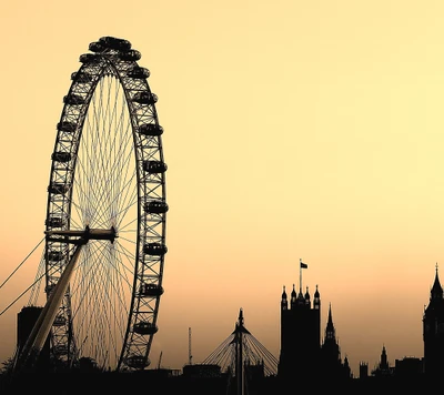 œil, grande roue, londres, london