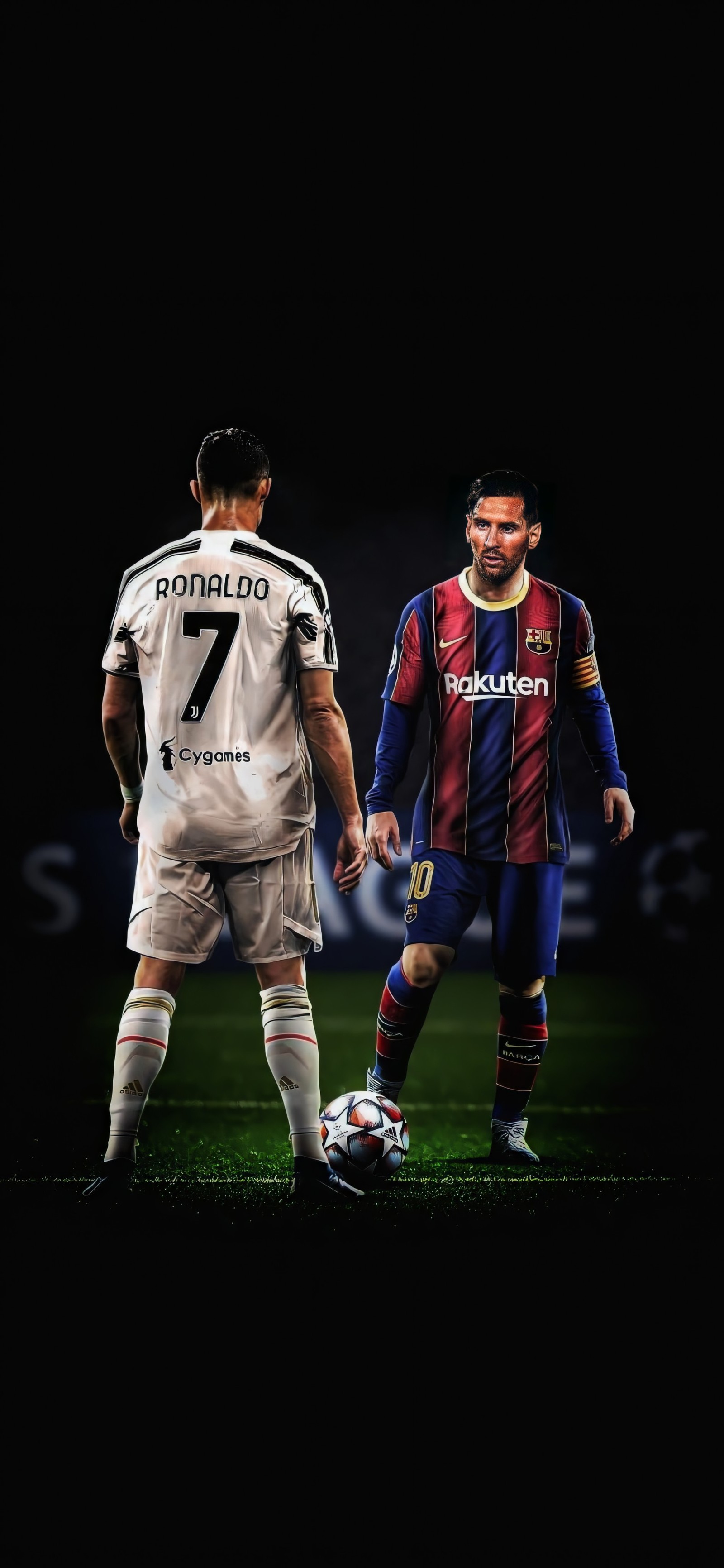 Baixar papel de parede barca, barcelona, cr7, cristiano, futebol