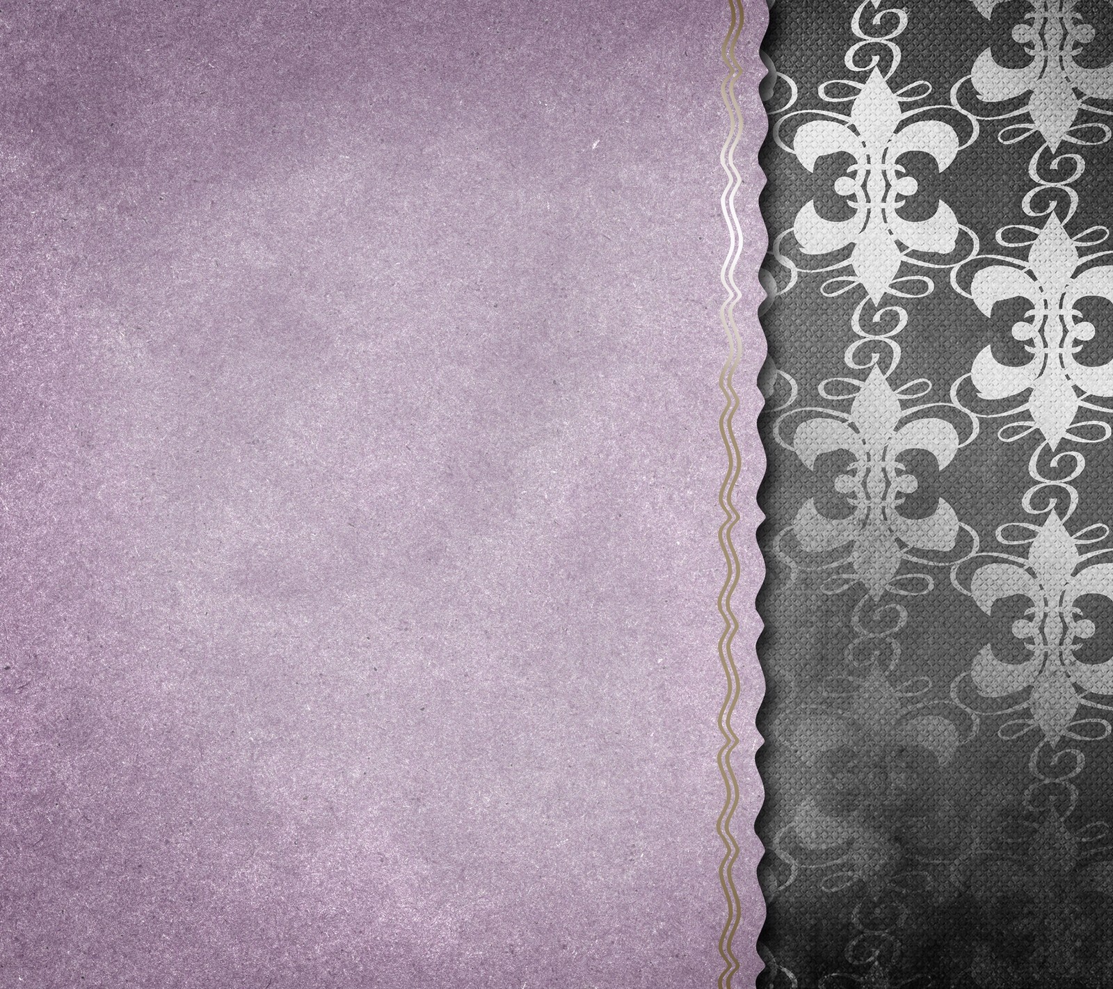 Purple and black background with a lace border and a skull design (lavender, paper, pattern, texture, vintage)