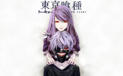 Ken Kaneki e Touka Kirishima: Um vínculo assombroso de Tokyo Ghoul