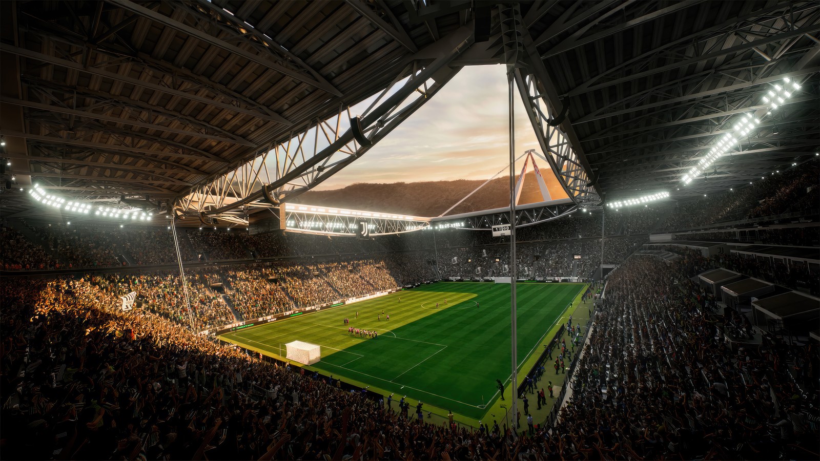 ea sports fc 24, video game, football, stadium wallpaper