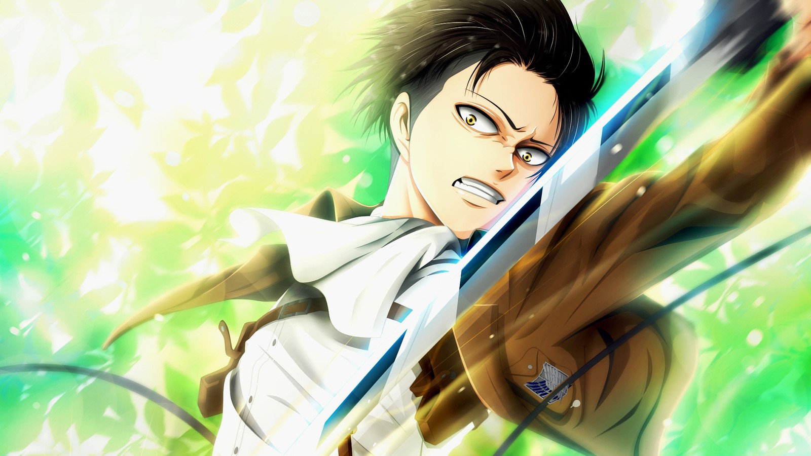 Anime, anime, anime boy, sword, sword, sword, sword, sword, sword, (levi ackerman, attack on titan, shingeki no kyojin, anime)