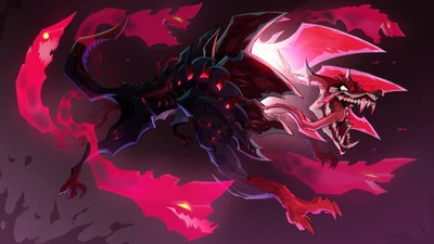 Dragão Negro da Destruição: Naafari de League of Legends