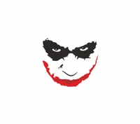 batman, heath ledger, joker, smile, white background wallpaper