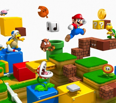 Super Mario Abenteuer: Klassisches 3D Nintendo Gameplay