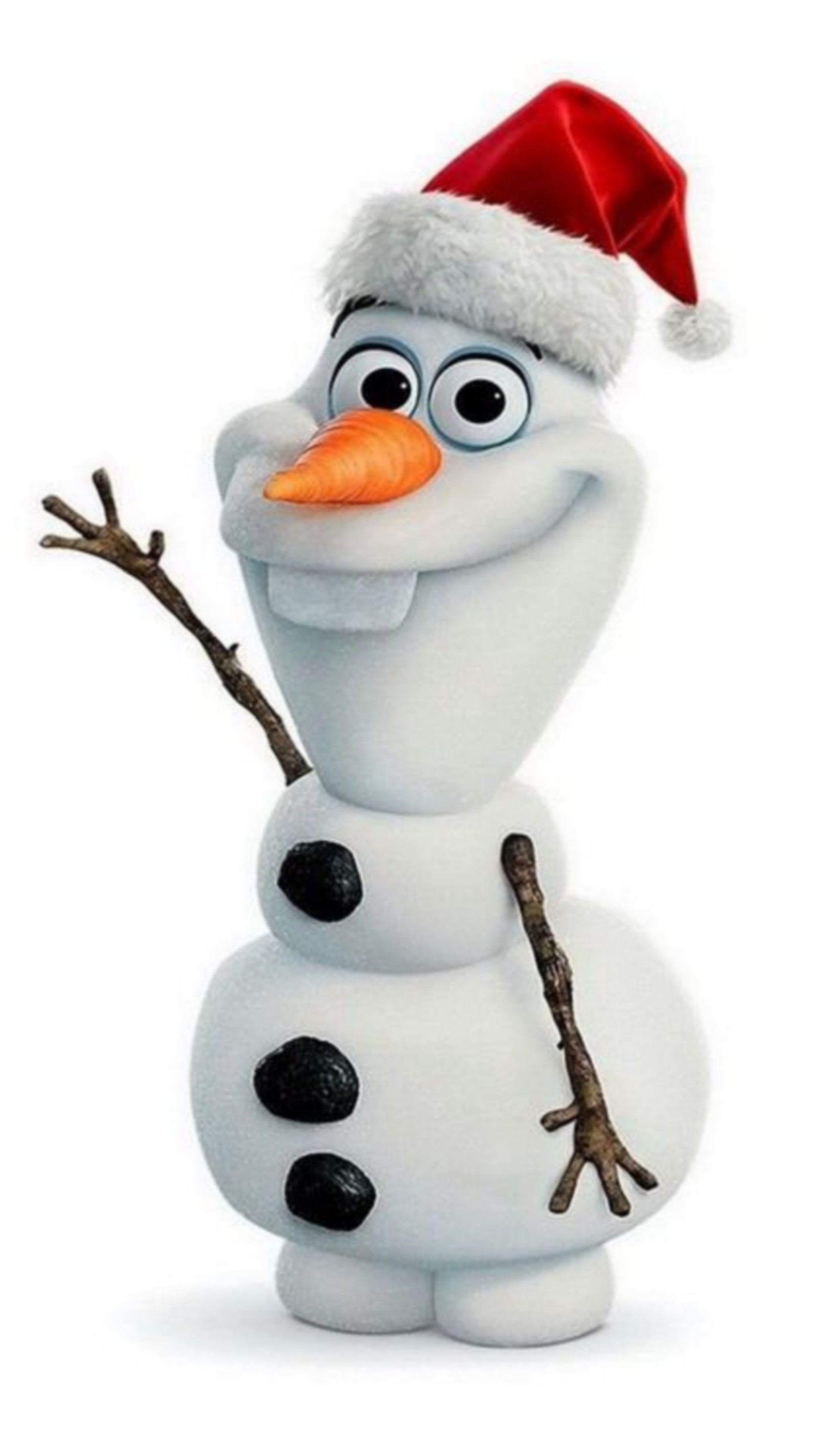 frozen, happy, merry christmas, santa, snowman olaf wallpaper