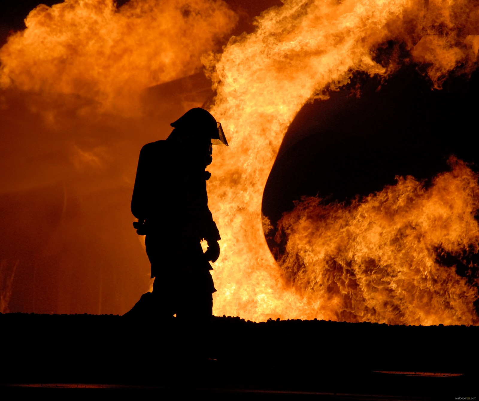 Baixar papel de parede fogo, bombeiros, outro