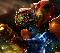 blaster, metroid, metroid prime, samus, samus aran