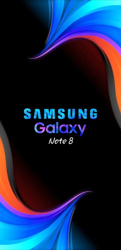 Fond d'écran de design abstrait Samsung Galaxy Note 8