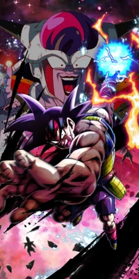 Epic Clash of Dragon Ball Heroes Against Frieza