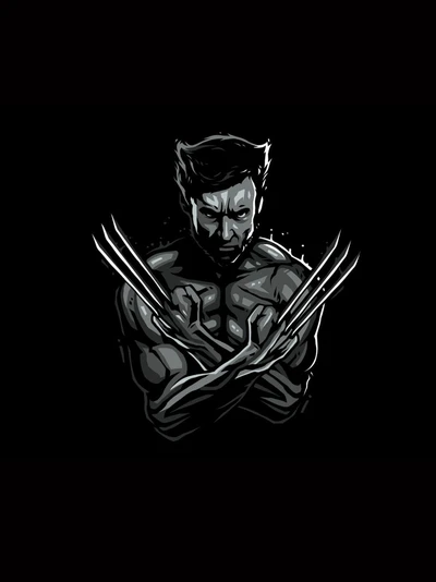 Art de Dark Wolverine : Le personnage emblématique de X-Men de Hugh Jackman