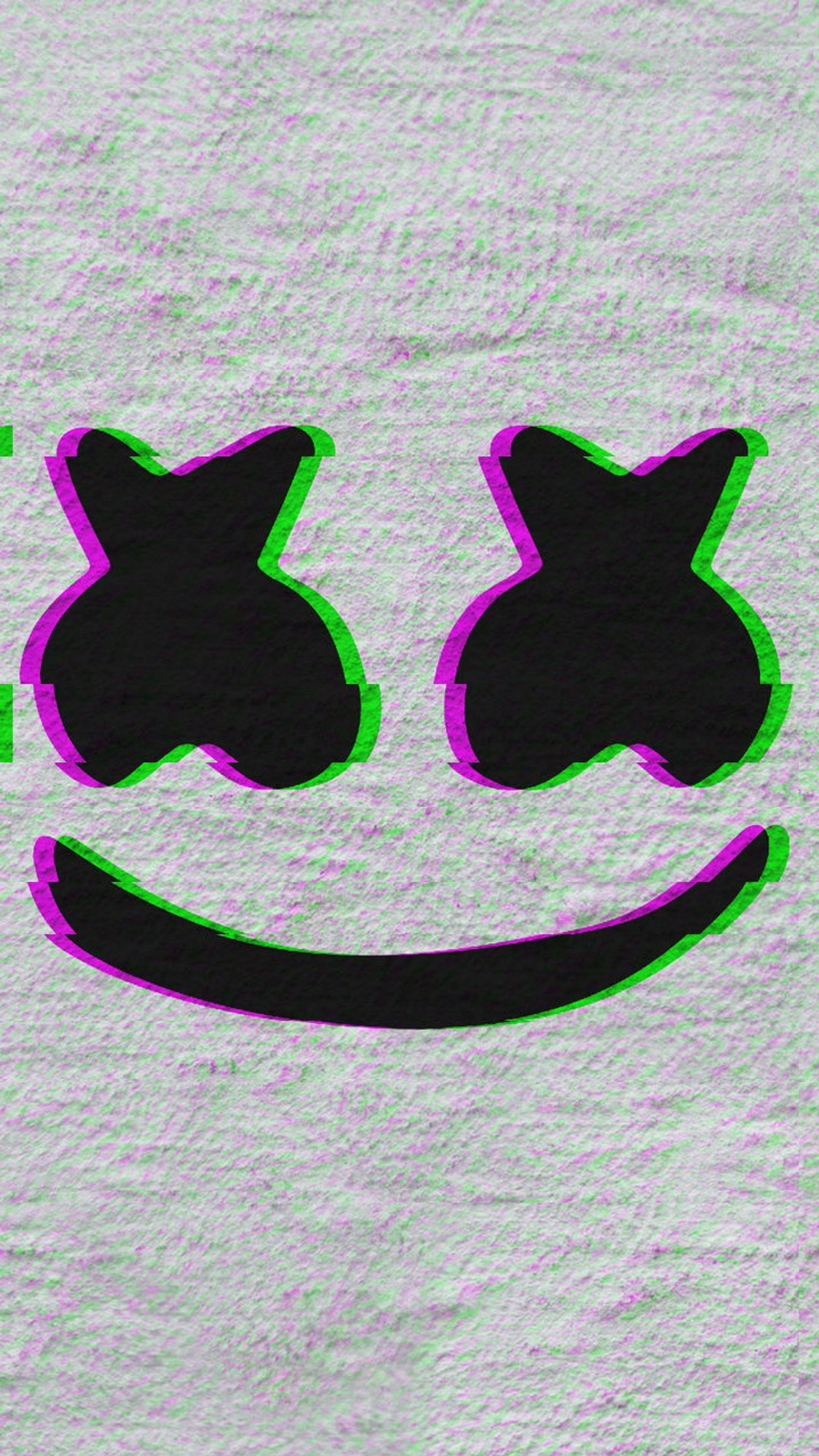 Download black, dope wallpaper, glitch, green, marshmello for free