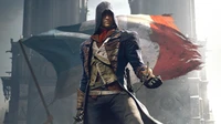 assassins creed unity, ubisoft, ropa de abrigo, arte, videojuegos