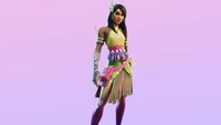 Kalia Skin do Fortnite Battle Royale: Traje vibrante com um toque tropical