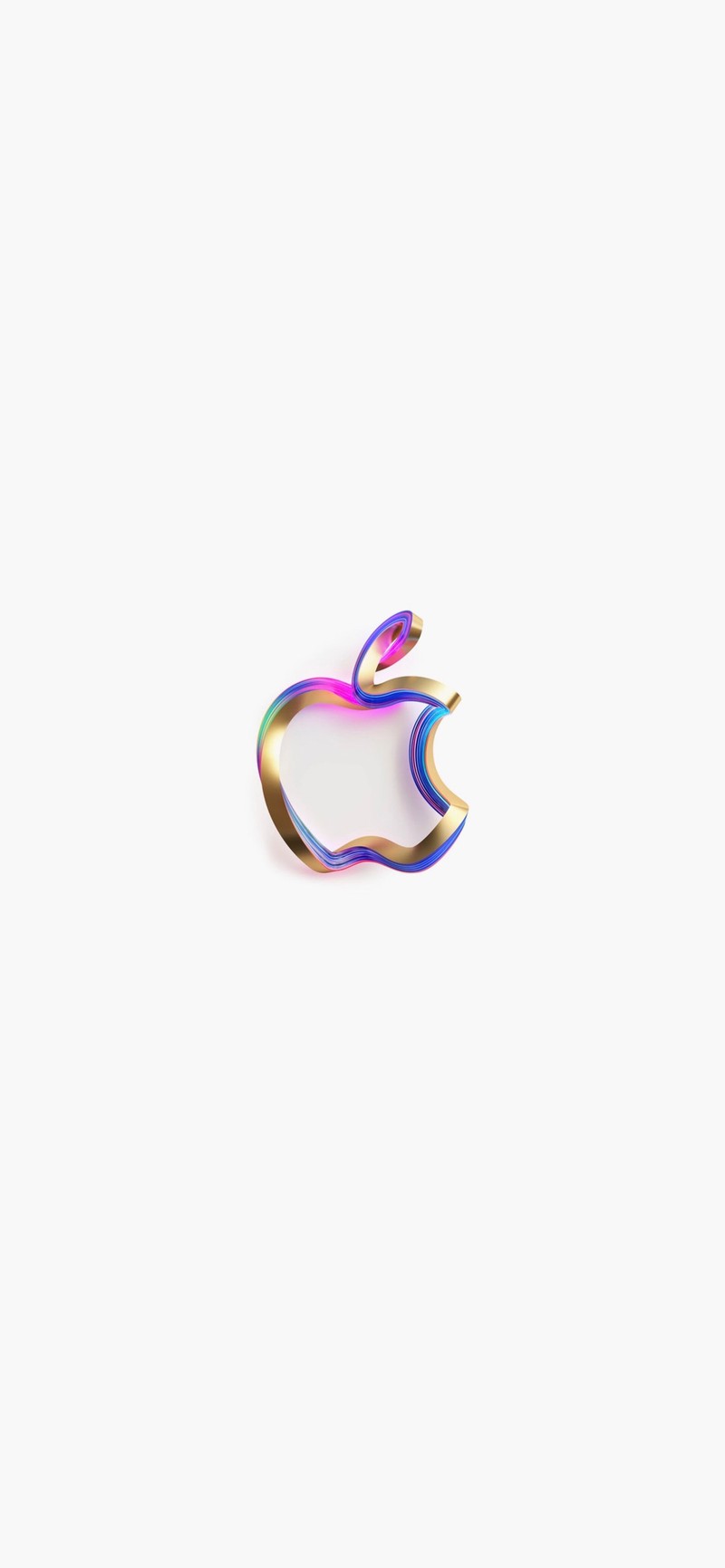 На белом фоне есть маленький логотип яблока (яблоко, iphone, apple event октябрь 2020, яблоки, боди ювелирные изделия)