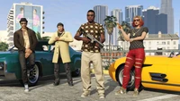 Equipe vibrante em ação: apresentação do mod GTA V Online