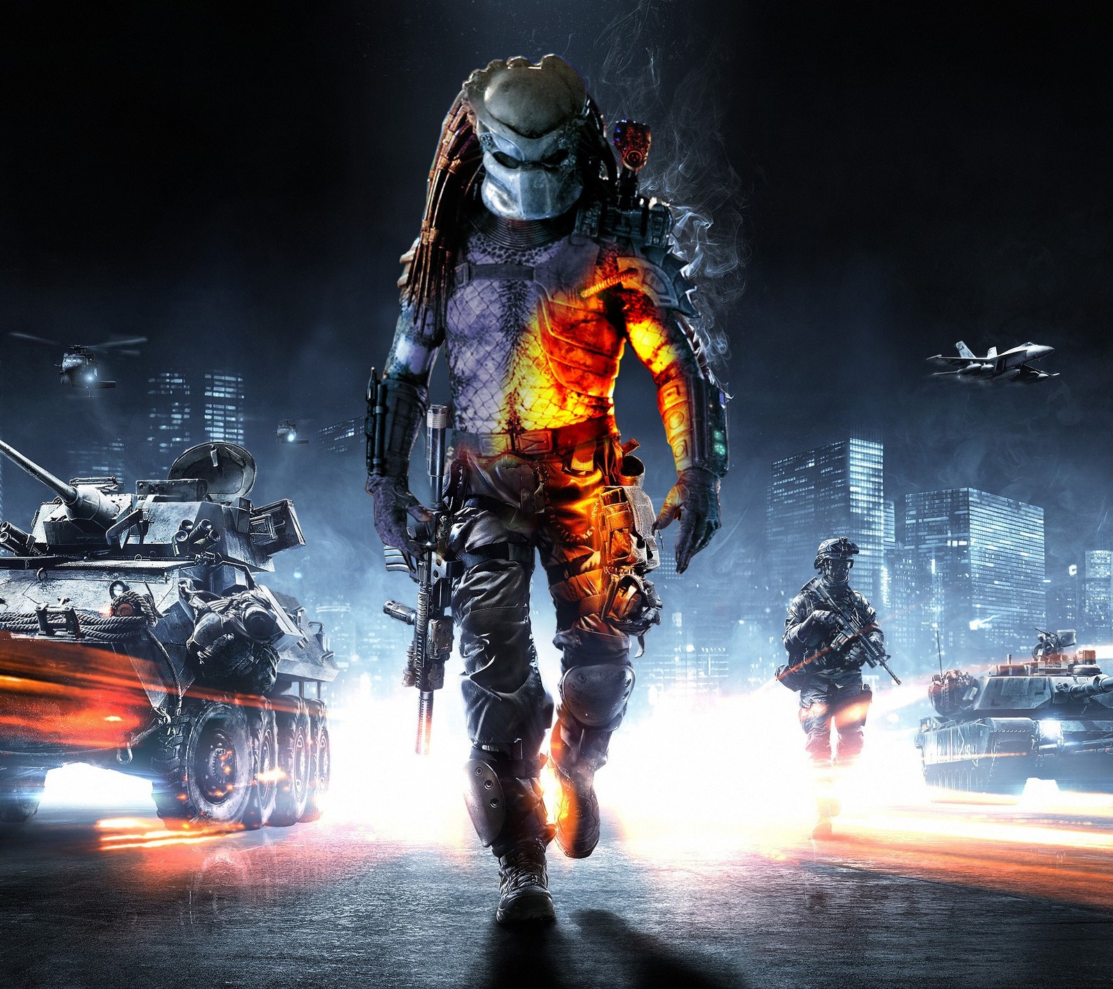 battlefield 3, cool, hunter, luigyh, predator Download Wallpaper