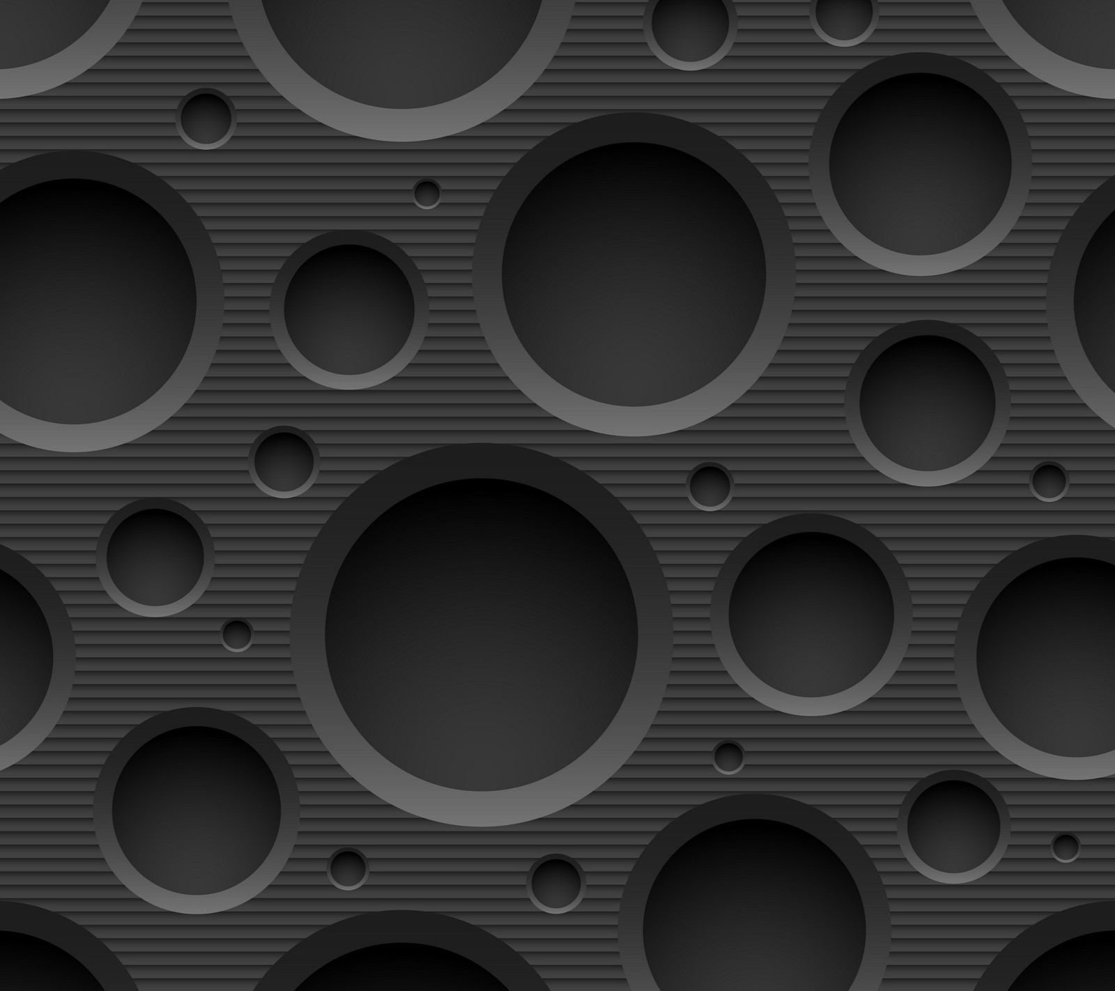 abstract, aluminium, black, design, holes Download Wallpaper